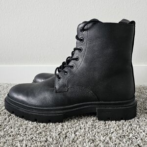 New Schuh Leather Men's Lace-Up Boots sz 42 (9)